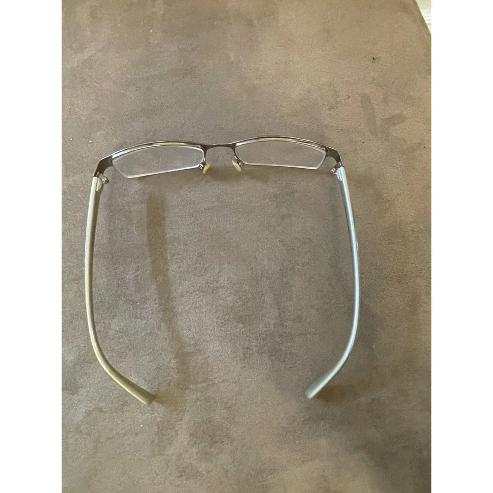 RARE COMO C-282 EYEGLASSES GOLD FRAMES 22KGP ITALY 53[]19 135 Half Rim Frames
